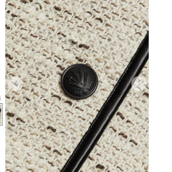 NWT rag & bone Mirabelle Italian Tweed Jacket Blazer - Picture 6 of 9